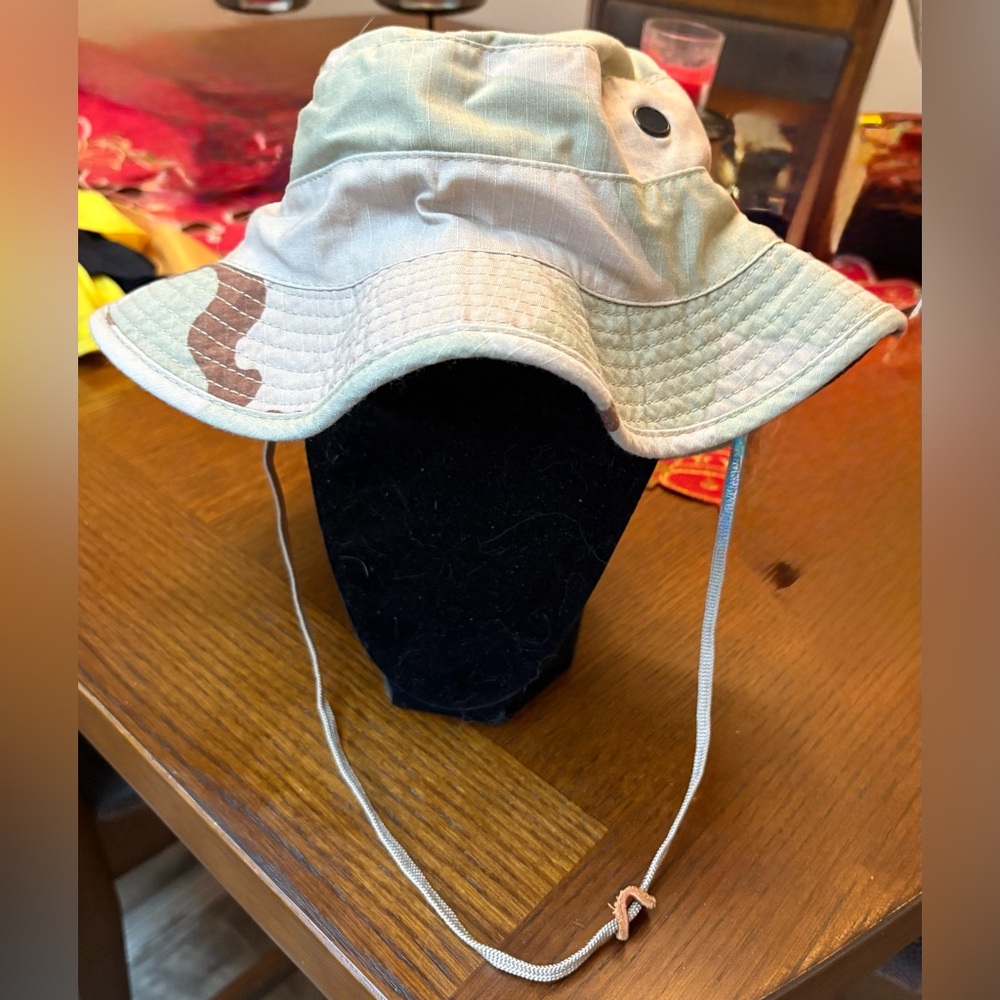 Tru-Spec Army Camo Boonie Hat. Size: 7 3/4